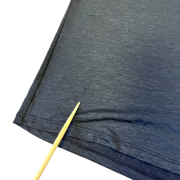 Nike Dri Fit Black Muscle Tank Small Sleeveless Shirt Burnout - Picture 7 of 9